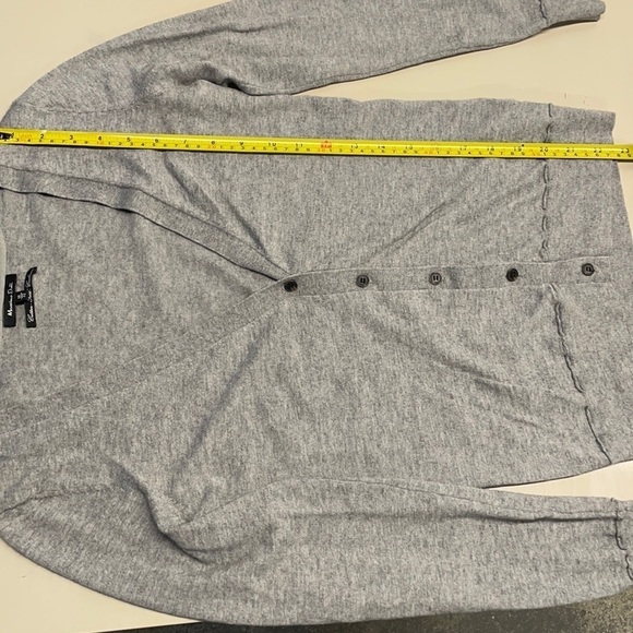 Massimo Dutti silk cashmere blend cardigan sweater lightweight button front - Picture 10 of 11